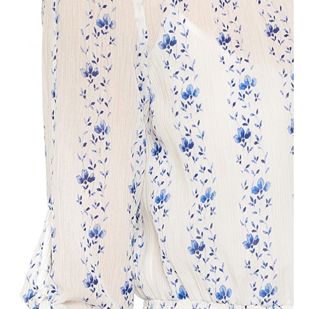 club monaco ayuek silk floral crepe dress 2 $229 - Picture 2 of 10